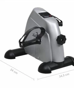 Silver Mini Exercise Bike With Plastic Flywheel 11 Silver Mini Exercise Bike With Plastic Flywheel -rockbros-shop Silver Mini Exercise Bike with Plastic Flywheel 518686 4