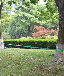 Slackline 15 M X 50 Mm 150 Kg Green 9 Slackline 15 M X 50 Mm 150 Kg Green -rockbros-shop Slackline 15 m x 50 mm 150 kg Green 433076 1