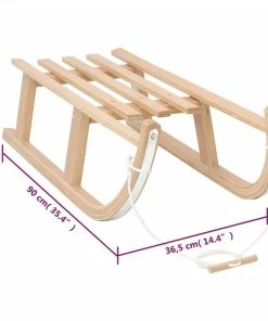 Snow Sledge 90x36.5x25 Cm Plywood -rockbros-shop Snow Sledge 90x36 5x25 cm Plywood 518680 5