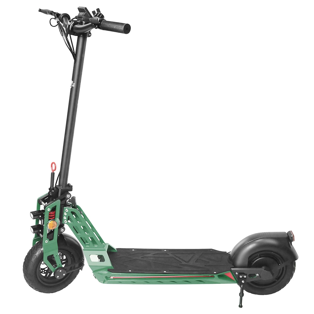 Spetime M6 Electric Scooter 600W 13Ah Battery 40km Range 40km/h Max Speed 100kg Load - Green 3 Spetime M6 Electric Scooter 600W 13Ah Battery 40km Range 40km/h Max Speed 100kg Load - Green