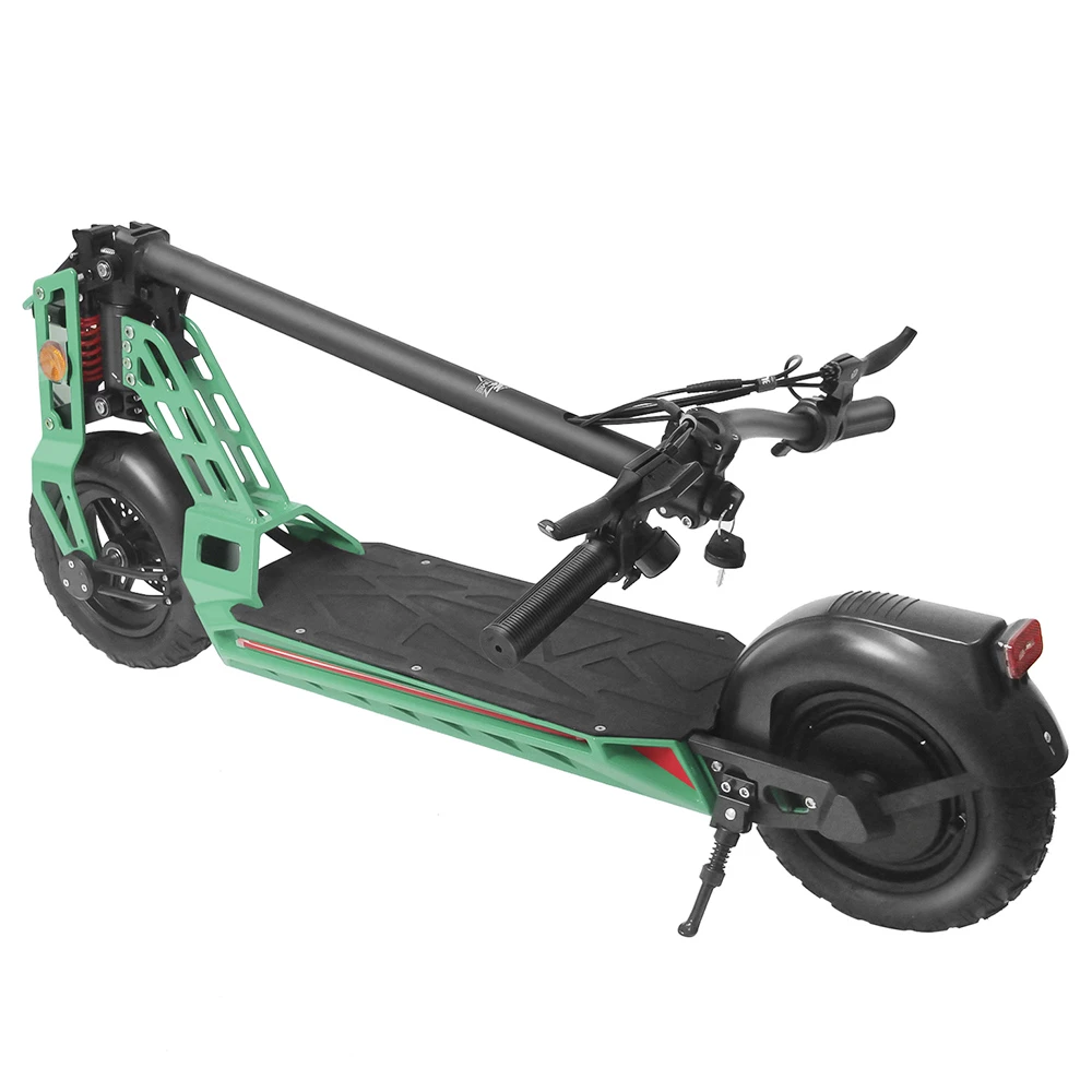 Spetime M6 Electric Scooter 600W 13Ah Battery 40km Range 40km/h Max Speed 100kg Load - Green 5 Spetime M6 Electric Scooter 600W 13Ah Battery 40km Range 40km/h Max Speed 100kg Load - Green - Image 3