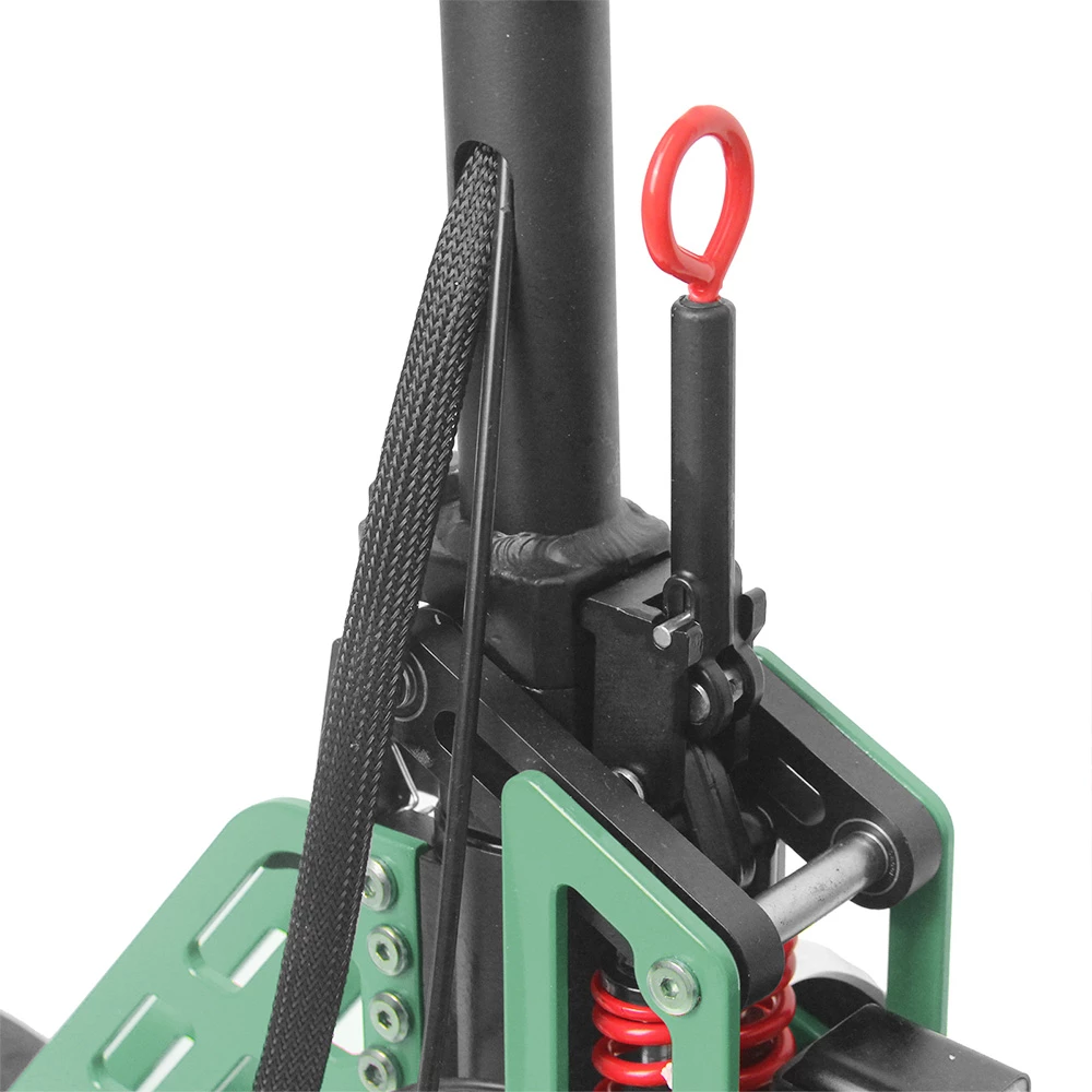 Spetime M6 Electric Scooter 600W 13Ah Battery 40km Range 40km/h Max Speed 100kg Load - Green 8 Spetime M6 Electric Scooter 600W 13Ah Battery 40km Range 40km/h Max Speed 100kg Load - Green - Image 6