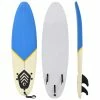 Surfboard 170 Cm Blue And Cream -rockbros-shop Surfboard 170 cm Blue and Cream 432638 0