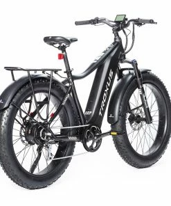Troxus Explorer Step Over Electric Bike 26*4.0 Inch Fat Tire 750W Bafang Motor 45Km/h Speed 48V 20Ah Samsung Battery Shimano 8 Speed 125kg Load - Black -rockbros-shop Troxus Explorer Step Over Electric Bike Black 519327 1