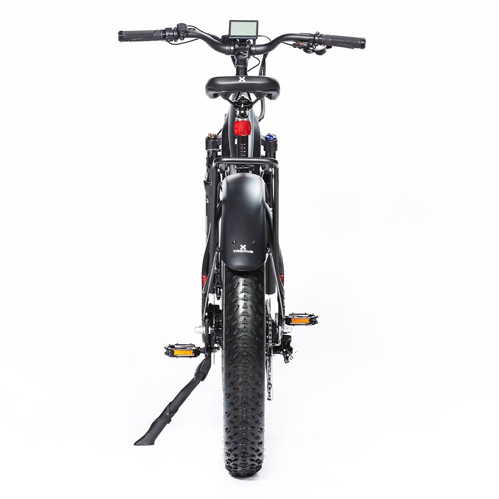Troxus Explorer Step Over Electric Bike 26*4.0 Inch Fat Tire 750W Bafang Motor 45Km/h Speed 48V 20Ah Samsung Battery Shimano 8 Speed 125kg Load - Black Troxus Explorer Step Over Electric Bike 26*4.0 Inch Fat Tire 750W Bafang Motor 45Km/h Speed 48V 20Ah Samsung Battery Shimano 8 Speed 125kg Load - Black -rockbros-shop Troxus Explorer Step Over Electric Bike Black 519327 4