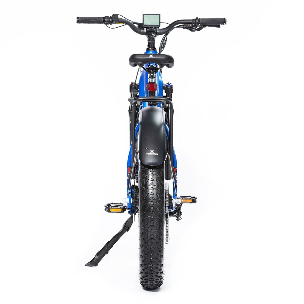 Troxus Explorer Step Over Electric Bike 26*4.0 Inch Fat Tire 750W Bafang Motor 45Km/h Speed 48V 20Ah Samsung Battery Shimano 8 Speed 125kg Load - Blue Troxus Explorer Step Over Electric Bike 26*4.0 Inch Fat Tire 750W Bafang Motor 45Km/h Speed 48V 20Ah Samsung Battery Shimano 8 Speed 125kg Load - Blue -rockbros-shop Troxus Explorer Step Over Electric Bike Blue 519328 4