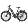 Troxus Explorer Step Thru Electric Bike 26*4.0 Inch Fat Tire 750W Bafang Motor 45Km/h Speed 48V 20Ah Samsung Battery Shimano 8 Speed 125kg Load - Black -rockbros-shop Troxus Explorer Step Thru Electric Bike Black 519329 3