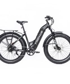 Troxus Explorer Step Thru Electric Bike 26*4.0 Inch Fat Tire 750W Bafang Motor 45Km/h Speed 48V 20Ah Samsung Battery Shimano 8 Speed 125kg Load - Black 6 Troxus Explorer Step Thru Electric Bike 26*4.0 Inch Fat Tire 750W Bafang Motor 45Km/h Speed 48V 20Ah Samsung Battery Shimano 8 Speed 125kg Load - Black -rockbros-shop Troxus Explorer Step Thru Electric Bike Black 519329 4
