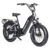 Troxus Lynx Electric Bike 20*4.0 Inch Fat Tire 750W Bafang Brushless Motor 45Km/h Speed 48V 20Ah Samsung Battery Up To 62 Miles Range Shimano 8 Speed - Black -rockbros-shop Troxus Lynx 20 Fat Tire Electric Bike Black 519325 0
