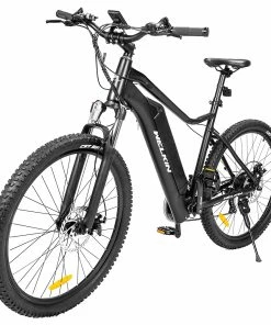 WELKIN WKEM001 Electric Bicycle 350W Brushless Motor 36V 10.4Ah Battery 27.5*2.25'' Tires Mountain Bike - Black -rockbros-shop WELKIN WKEM001 Electric Bicycle 350W Mountain Bike Black 505891 2
