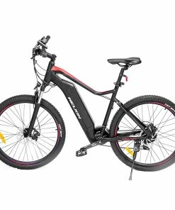 WELKIN WKEM001 Electric Bicycle 350W Brushless Motor 36V 10.4Ah Battery 27.5*2.25'' Tires Mountain Bike - Black&Red -rockbros-shop WELKIN WKEM001 Electric Bicycle 350W Mountain Bike Black Red 505892 1