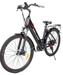 WELKIN WKEM002 Electric Bicycle 27.5*1.95 Inch Tires City Bike 250W Brushless Motor 25Km/h Max Speed 36V 10.4Ah Battery 120KG Max Load - Black 3 WELKIN WKEM002 Electric Bicycle 27.5*1.95 Inch Tires City Bike 250W Brushless Motor 25Km/h Max Speed 36V 10.4Ah Battery 120KG Max Load - Black -rockbros-shop WELKIN WKEM002 Electric Bicycle 350W City Bike Black 505893 1