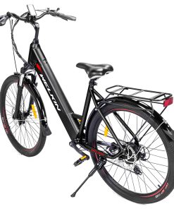 WELKIN WKEM002 Electric Bicycle 27.5*1.95 Inch Tires City Bike 250W Brushless Motor 25Km/h Max Speed 36V 10.4Ah Battery 120KG Max Load - Black 4 WELKIN WKEM002 Electric Bicycle 27.5*1.95 Inch Tires City Bike 250W Brushless Motor 25Km/h Max Speed 36V 10.4Ah Battery 120KG Max Load - Black -rockbros-shop WELKIN WKEM002 Electric Bicycle 350W City Bike Black 505893 2