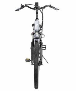 WELKIN WKEM002 Electric Bicycle 27.5*1.95 Inch Tires City Bike 250W Brushless Motor 25Km/h Max Speed 36V 10.4Ah Battery 120KG Max Load - Silver -rockbros-shop WELKIN WKEM002 Electric Bicycle 350W City Bike Silver 505894 3