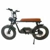 WELKIN WKEM003 Electric Bike 20*4.0 Inch Fat Tires Retro Bicycle 1200W Motor 48V 18Ah Battery 60-70KM Range 45Km/h Max Speed 200KG Max Load - Black -rockbros-shop WELKIN WKEM003 Electric Bike Retro Bicycle 1200W Motor Black 518140 0