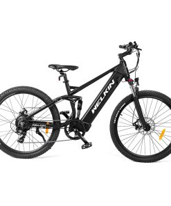 WELKIN WKES002 Electric Bicycle 350W Brushless Motor 48V 10Ah Battery 27.5*2.25'' Tires Mountain Bike - Black