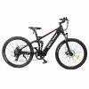 WELKIN WKES002 Electric Bicycle 350W Brushless Motor 48V 10Ah Battery 27.5*2.25'' Tires Mountain Bike - Black & Red 1 WELKIN WKES002 Electric Bicycle 350W Brushless Motor 48V 10Ah Battery 27.5*2.25'' Tires Mountain Bike - Black & Red -rockbros-shop WELKIN WKES002 Electric Bicycle 350W Mountain Bike Black Red 505890 0