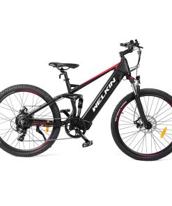 WELKIN WKES002 Electric Bicycle 350W Brushless Motor 48V 10Ah Battery 27.5*2.25'' Tires Mountain Bike - Black & Red
