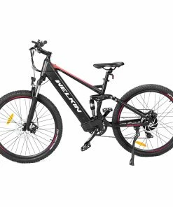 WELKIN WKES002 Electric Bicycle 350W Brushless Motor 48V 10Ah Battery 27.5*2.25'' Tires Mountain Bike - Black & Red 9 WELKIN WKES002 Electric Bicycle 350W Brushless Motor 48V 10Ah Battery 27.5*2.25'' Tires Mountain Bike - Black & Red -rockbros-shop WELKIN WKES002 Electric Bicycle 350W Mountain Bike Black Red 505890 1