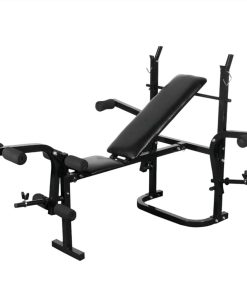 Weight Bench With Weight Rack, Barbell And Dumbbell Set 60.5kg 4 Weight Bench With Weight Rack, Barbell And Dumbbell Set 60.5kg -rockbros-shop Weight Bench with Weight Rack Barbell and Dumbbell Set 60 5kg 489071 2