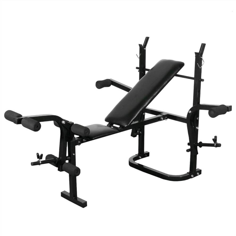 Weight Bench with Weight Rack, Barbell and Dumbbell Set 60.5kg Weight Bench With Weight Rack, Barbell And Dumbbell Set 60.5kg -rockbros-shop Weight Bench with Weight Rack Barbell and Dumbbell Set 60 5kg 489071 2