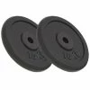 Weight Plates 2 Pcs 20 Kg Cast Iron -rockbros-shop Weight Plates 2 pcs 20 kg Cast Iron 433002 0