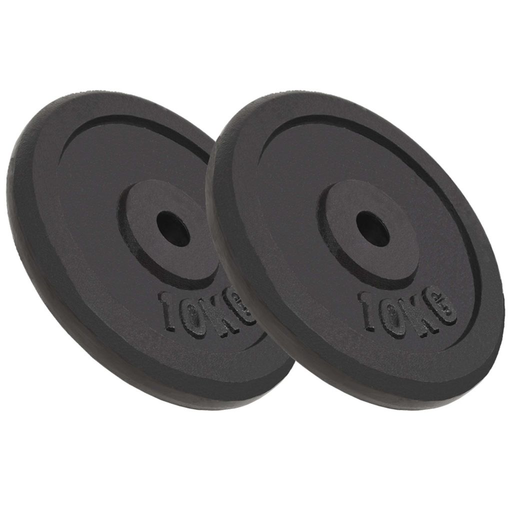 Weight Plates 2 pcs 20 kg Cast Iron Weight Plates 2 Pcs 20 Kg Cast Iron -rockbros-shop Weight Plates 2 pcs 20 kg Cast Iron 433002 0