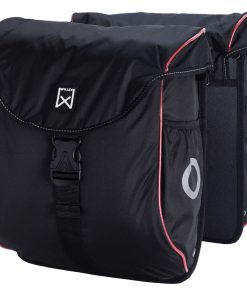 Willex Bicycle Panniers 300 Flexi 24 L Black And Red -rockbros-shop Willex Bicycle Panniers 300 Flexi 24 L Black and Red 432595 2