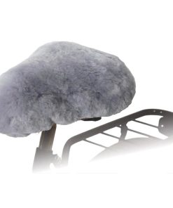 Willex Bicycle Saddle Cover Sheepskin Grey 30135