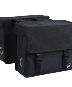Willex Newspaper Bag Canvas 57 L Black And Matt Black