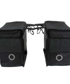 Willex Newspaper Bag Canvas 57 L Black And Matt Black 4 Willex Newspaper Bag Canvas 57 L Black And Matt Black -rockbros-shop Willex Newspaper Bag Canvas 57 L Black and Matt Black 428870 2