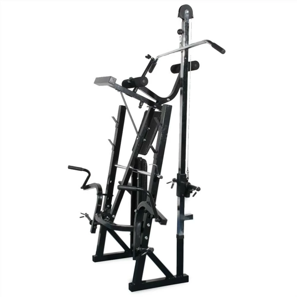 Workout Bench With Weight Rack, Barbell And Dumbbell Set 30.5kg 5 Workout Bench With Weight Rack, Barbell And Dumbbell Set 30.5kg - Image 3