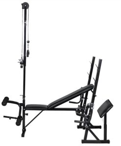Workout Bench With Weight Rack, Barbell And Dumbbell Set 30.5kg -rockbros-shop Workout Bench with Weight Rack Barbell and Dumbbell Set 30 5kg 518682 3