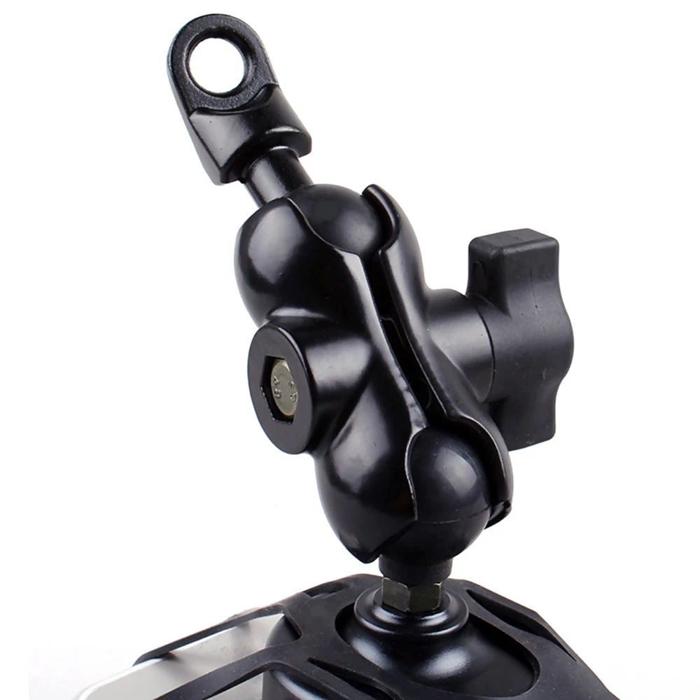 X-type Phone Holder Fit For 4-6" Phone GPS Fixed On E-Scooters Motorcycle Bike - Black 5 X-type Phone Holder Fit For 4-6" Phone GPS Fixed On E-Scooters Motorcycle Bike - Black - Image 3