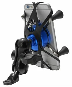 X-type Phone Holder Fit For 4-6" Phone GPS Fixed On E-Scooters Motorcycle Bike - Blue 12 X-type Phone Holder Fit For 4-6" Phone GPS Fixed On E-Scooters Motorcycle Bike - Blue -rockbros-shop X type Phone Holder Fit For 4 6 Phone Blue 899939