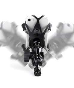 X-type Phone Holder Fit For 4-6" Phone GPS Fixed On E-Scooters Motorcycle Bike - Gold -rockbros-shop X type Phone Holder Fit For 4 6 Phone Gold 899934