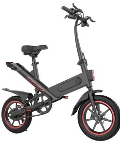 Y1 Electric Bike 350W Motor 36V 10.4Ah Battery 14'' Tire 25km/h Max Speed 30-40km Range - Black 3 Y1 Electric Bike 350W Motor 36V 10.4Ah Battery 14'' Tire 25km/h Max Speed 30-40km Range - Black -rockbros-shop Y1 Electric Bike 350W Motor 36V 10 4Ah Battery Black 507077 1