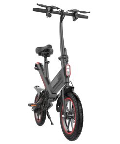 Y1 Electric Bike 350W Motor 36V 10.4Ah Battery 14'' Tire 25km/h Max Speed 30-40km Range - Black 4 Y1 Electric Bike 350W Motor 36V 10.4Ah Battery 14'' Tire 25km/h Max Speed 30-40km Range - Black -rockbros-shop Y1 Electric Bike 350W Motor 36V 10 4Ah Battery Black 507077 2