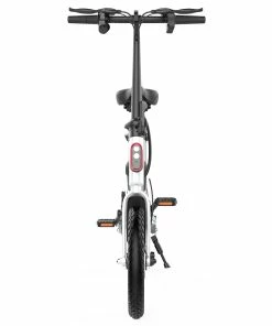 Y1 Electric Bike 350W Motor 36V 10.4Ah Battery 14'' Tire 25km/h Max Speed 30-40km Range - White -rockbros-shop Y1 Electric Bike 350W Motor 36V 10 4Ah Battery White 507078 4