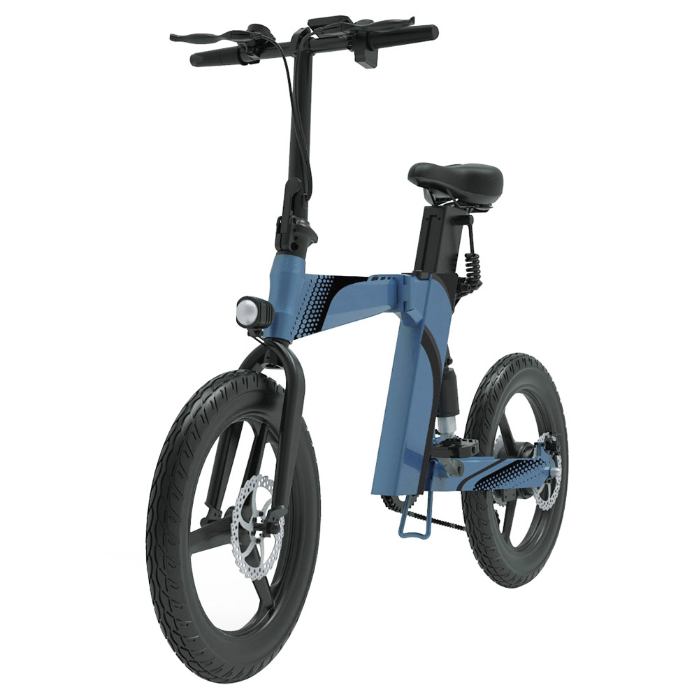 Z7 Electric Bike 250W Brushless Motor 36V 8Ah Battery 20'' Tire, 25km/h Max Speed, 30-40km Range, 120kg Load - Blue Z7 Electric Bike 250W Brushless Motor 36V 8Ah Battery 20'' Tire, 25km/h Max Speed, 30-40km Range, 120kg Load - Blue -rockbros-shop Z7 Electric Bike 250W Brushless Motor Blue 509260 3