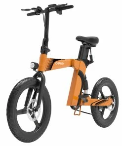 Z7 Electric Bike 250W Brushless Motor 36V 8Ah Battery 20'' Tire, 25km/h Max Speed, 30-40km Range, 120kg Load - Orange -rockbros-shop Z7 Electric Bike 250W Brushless Motor Orange 509259 3