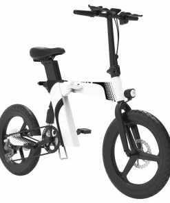 Z7 Electric Bike 250W Brushless Motor 36V 8Ah Battery 20'' Tire, 25km/h Max Speed, 30-40km Range, 120kg Load - White -rockbros-shop Z7 Electric Bike 250W Brushless Motor White 509258 2