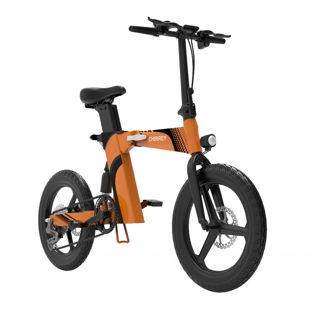 Z7 Electric Bike for Commuting 20 Inch Tires 350W Motor 32km/h Max Speed, Dual 36V 8Ah Batteries, Disc Brakes, 120kg Load - Orange Z7 Electric Bike For Commuting 20 Inch Tires 350W Motor 32km/h Max Speed, Dual 36V 8Ah Batteries, Disc Brakes, 120kg Load - Orange -rockbros-shop Z7 Electric Bike for Commuting 350W Motor Orange 518903 2