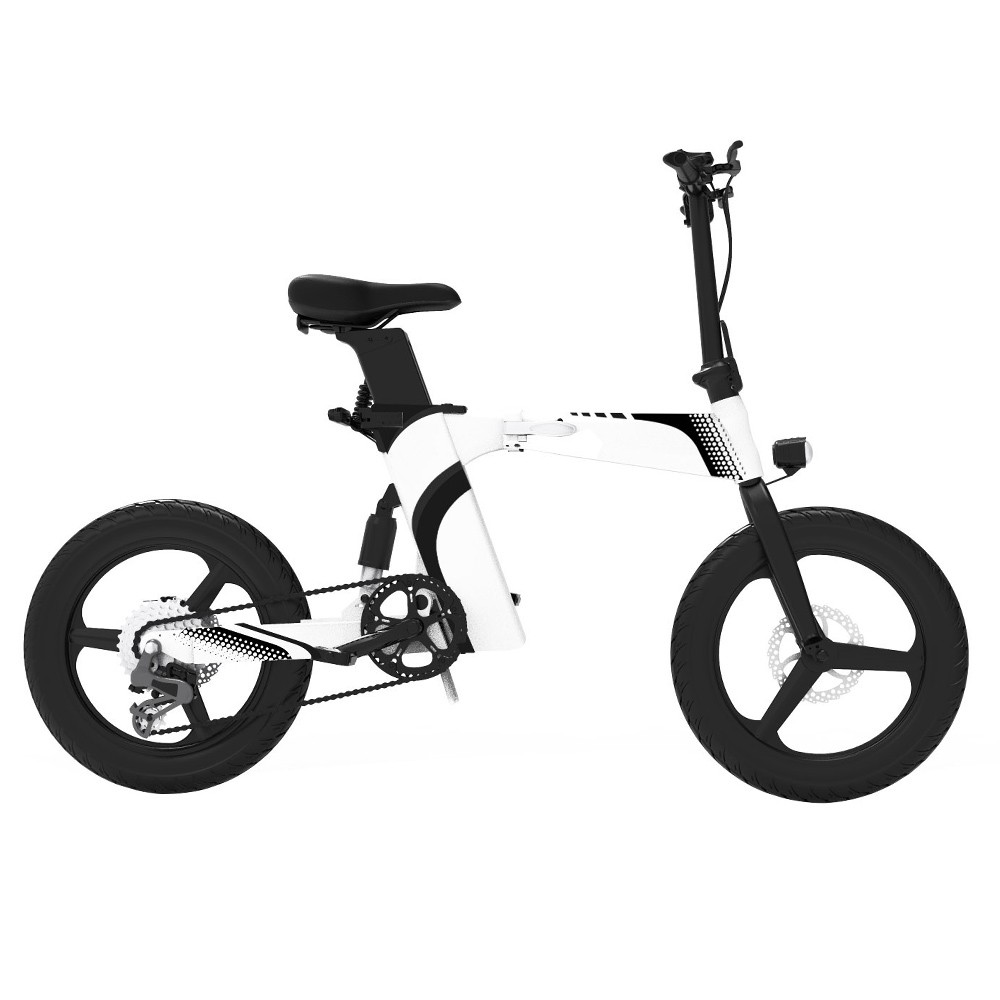Z7 Electric Bike for Commuting 20 Inch Tires 350W Motor 32km/h Max Speed, Dual 36V 8Ah Batteries, Disc Brakes, 120kg Load - White Z7 Electric Bike For Commuting 20 Inch Tires 350W Motor 32km/h Max Speed, Dual 36V 8Ah Batteries, Disc Brakes, 120kg Load - White -rockbros-shop Z7 Electric Bike for Commuting 350W Motor White 518902 0