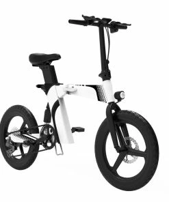 Z7 Electric Bike For Commuting 20 Inch Tires 350W Motor 32km/h Max Speed, Dual 36V 8Ah Batteries, Disc Brakes, 120kg Load - White 7 Z7 Electric Bike For Commuting 20 Inch Tires 350W Motor 32km/h Max Speed, Dual 36V 8Ah Batteries, Disc Brakes, 120kg Load - White -rockbros-shop Z7 Electric Bike for Commuting 350W Motor White 518902 1