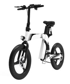 Z7 Electric Bike For Commuting 20 Inch Tires 350W Motor 32km/h Max Speed, Dual 36V 8Ah Batteries, Disc Brakes, 120kg Load - White 4 Z7 Electric Bike For Commuting 20 Inch Tires 350W Motor 32km/h Max Speed, Dual 36V 8Ah Batteries, Disc Brakes, 120kg Load - White -rockbros-shop Z7 Electric Bike for Commuting 350W Motor White 518902 2