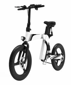 Z7 Electric Bike For Commuting 20 Inch Tires 350W Motor 32km/h Max Speed, Dual 36V 8Ah Batteries, Disc Brakes, 120kg Load - White 8 Z7 Electric Bike For Commuting 20 Inch Tires 350W Motor 32km/h Max Speed, Dual 36V 8Ah Batteries, Disc Brakes, 120kg Load - White -rockbros-shop Z7 Electric Bike for Commuting 350W Motor White 518902 2
