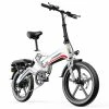 ZHENGBU 20" K6S Electric Bike 500W Motor Shimano 7-Speed 48V 10Ah Battery Commuter Folding Electric Bike - White 1 ZHENGBU 20" K6S Electric Bike 500W Motor Shimano 7-Speed 48V 10Ah Battery Commuter Folding Electric Bike - White -rockbros-shop ZHENGBU 20 K6S Electric Bike 500W Motor White 495435 0