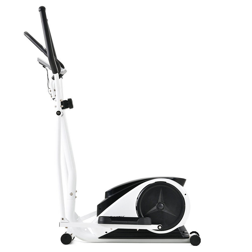 Merax Indoor Ergonomic Exercise Bike Elliptical Machine 8-level Resistance Adjustment Non-slip Pedal LCD Display Maximum Load 120kg - White Merax Indoor Ergonomic Exercise Bike Elliptical Machine 8-level Resistance Adjustment Non-slip Pedal LCD Display Maximum Load 120kg - White -rockbros-shop abcb73b8551c4cff8919bd937a944c9d 475039 1