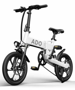 ADO A16 Electric Folding Bike 16 Inch City Bicycle 350W Hall Brushless Motor SHIMANO 7-Speed Rear Derailleur 36V 7.8Ah Removable Battery 35km/h Max Speed Up To 35km Max Range IPX5 Double Shock-absorption Aluminum Alloy Frame 16*1.95 Tires - White 13 ADO A16 Electric Folding Bike 16 Inch City Bicycle 350W Hall Brushless Motor SHIMANO 7-Speed Rear Derailleur 36V 7.8Ah Removable Battery 35km/h Max Speed Up To 35km Max Range IPX5 Double Shock-absorption Aluminum Alloy Frame 16*1.95 Tires - White -rockbros-shop ado a16 electric folding bike 350w motor 7 8ah removable battery black 1624266508411
